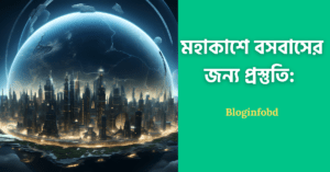 মহাকাশে বসবাস: প্রস্তুতি ও ভবিষ্যৎ সম্ভাবনা